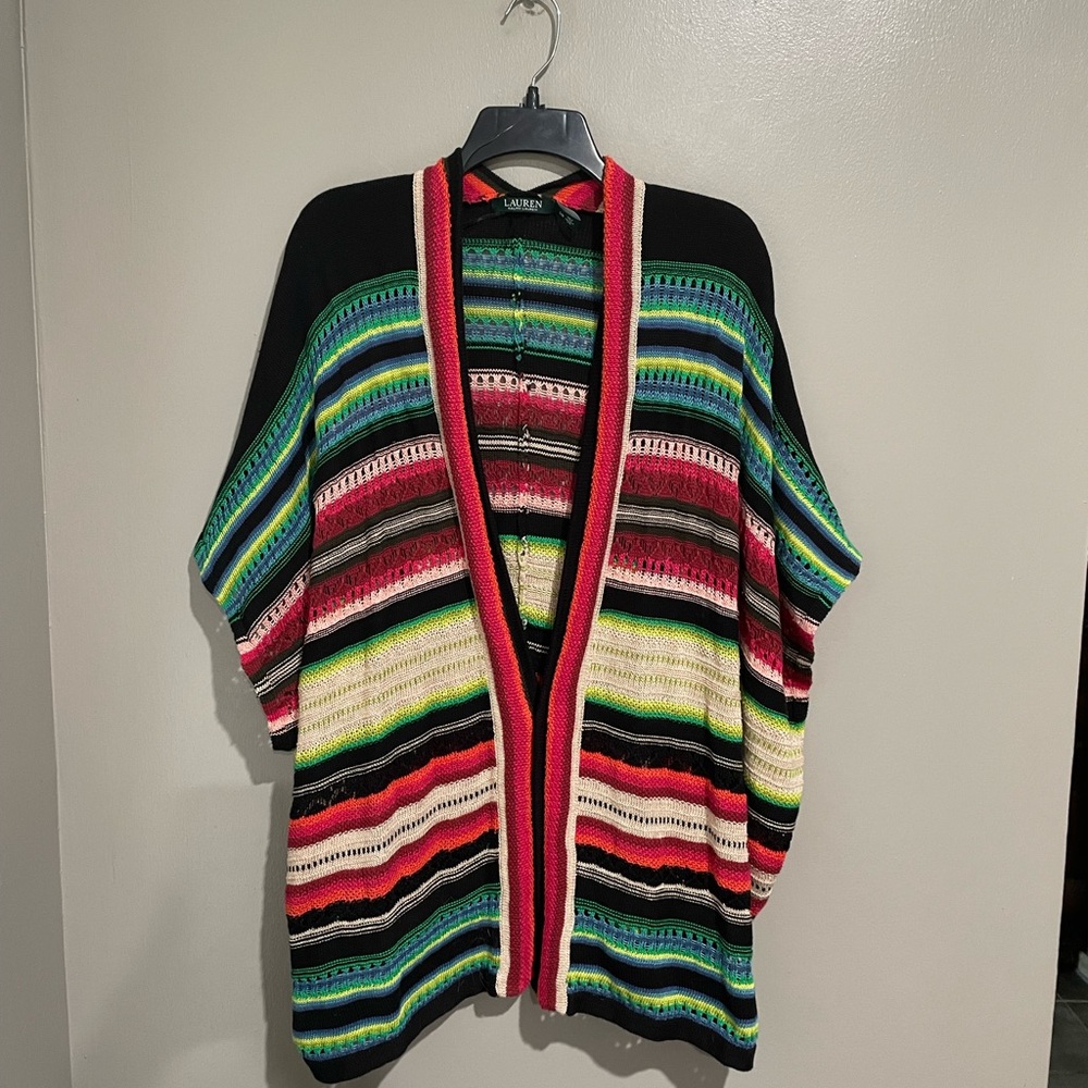 Ralph Lauren Multicolored Shawl/Cardigan